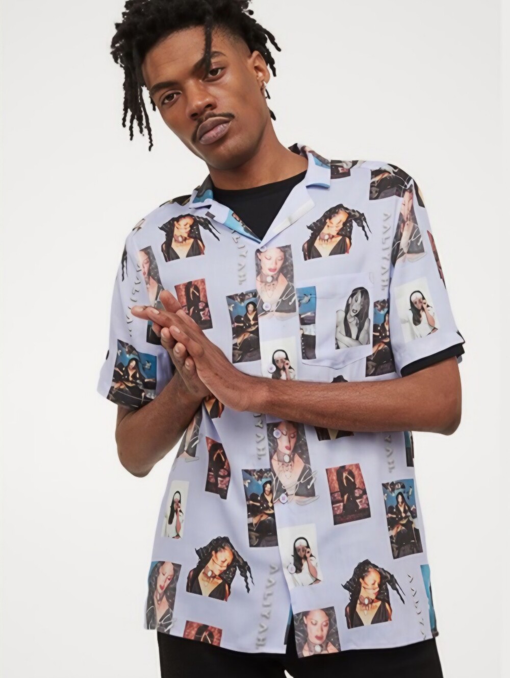Limited edition H&M Aaliyah Buttonup Shirt - Unisex